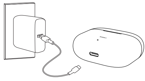 AUKEY Bluetooth Wireless Headset EP-T27-Charging