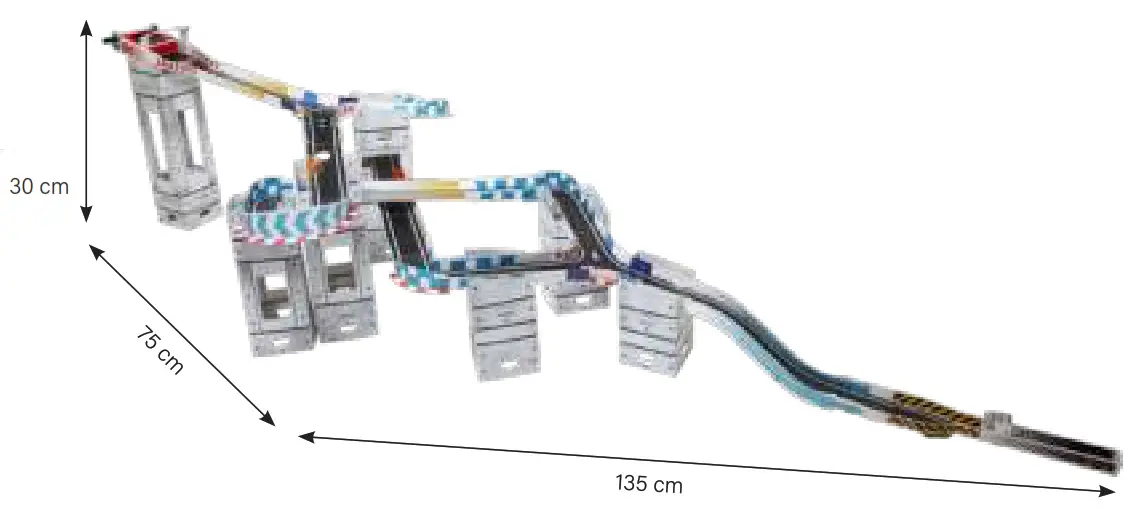 MARBLE RACETRAX 869027 Race Track Starter Set - 1