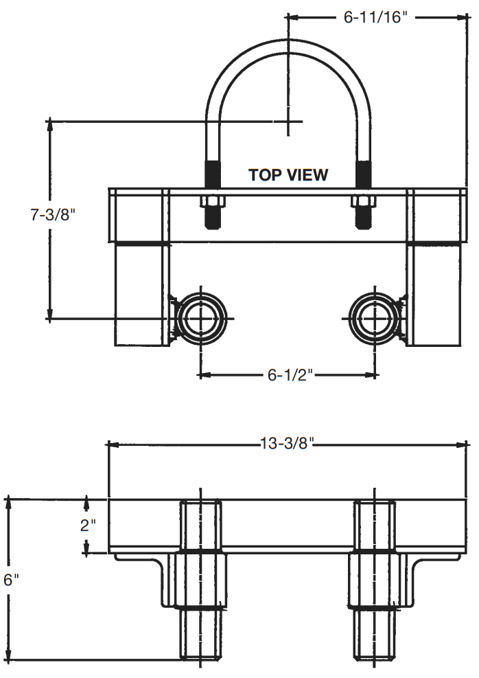 PENTAIR Myers SRA Lift Out Rail System - FIG 5