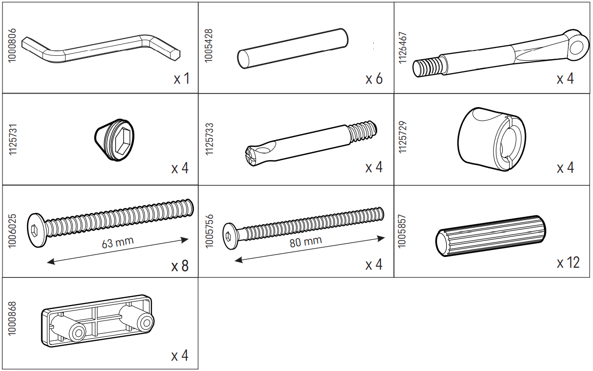 CuddleCo Isla Cot Bed - fig 1
