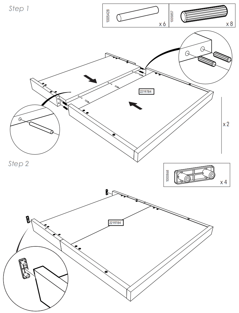 CuddleCo Isla Cot Bed - fig 2
