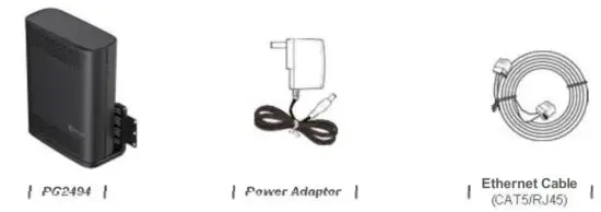 FIG 1 Unpack Your XGSPON Gateway