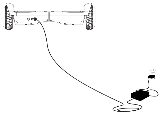 GOTRAX DRIFT Pro Smart Hoverboard - charge