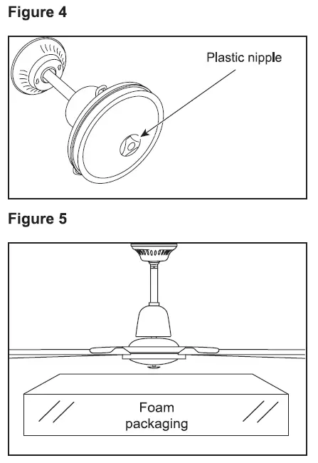 CLIPSAL P4JH1400AL-WE Airflow Ceiling Fan 2