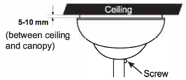 CLIPSAL P4JH1400AL-WE Airflow Ceiling Fan 7