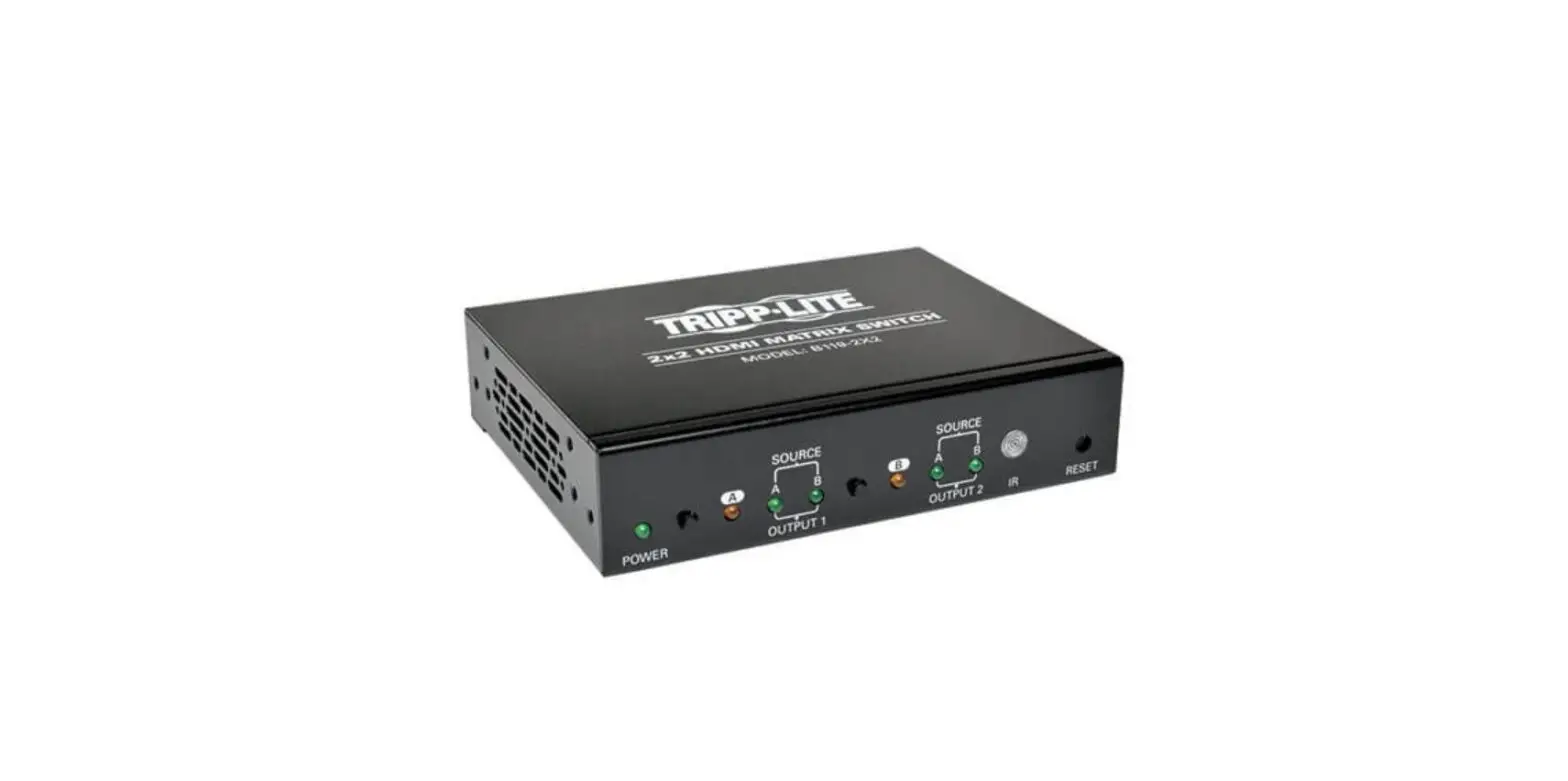 Tripp-lite B119-2x2 2x2 Hdmi Matrix Switch With Remote Control Owner's Manual
