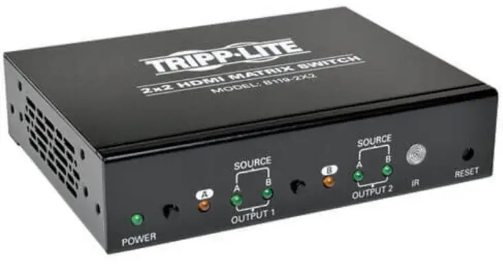TRIPP-LITE-B119-2X2-2x2-HDMI-Matrix-Switch-with-Remote-Control-product