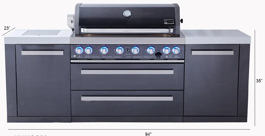 Mont Alpi MAi-805-D Series BBQ Deluxe Grills 10