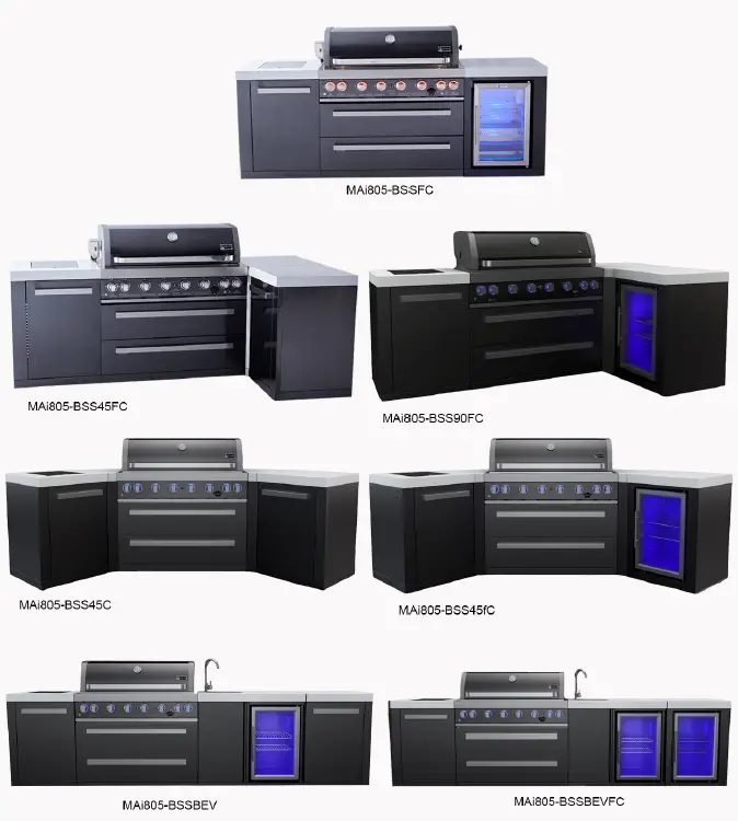 Mont Alpi MAi-805-D Series BBQ Deluxe Grills 12