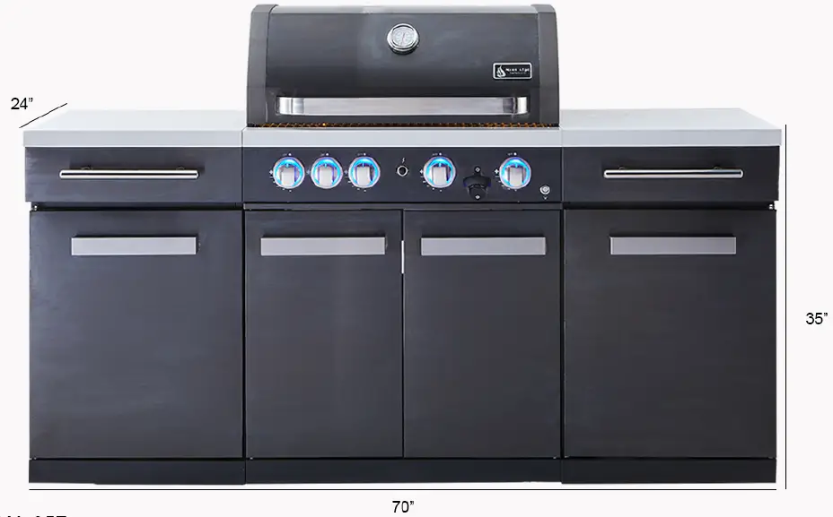 Mont Alpi MAi-805-D Series BBQ Deluxe Grills 13