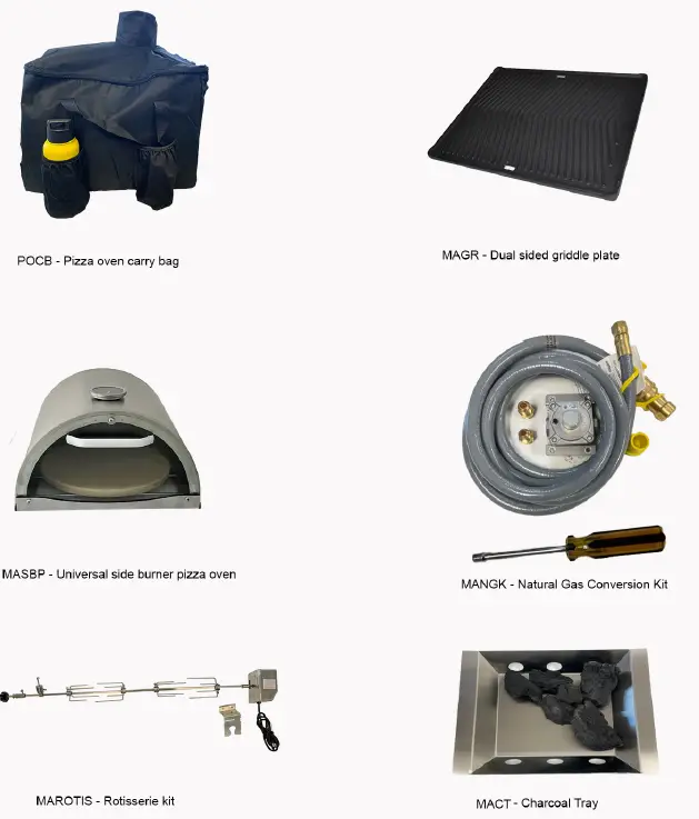 Mont Alpi MAi-805-D Series BBQ Deluxe Grills 30