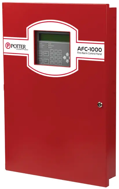 POTTER AFC 1000 Fire Alarm Control Panel -