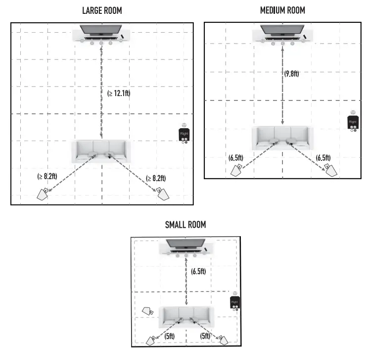 Nakamichi Shockwafe Pro 7.1 eARC with Dolby Atmos Soundbar - SMALL ROOM