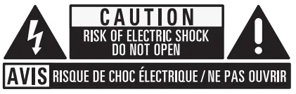 Nakamichi Shockwafe Pro 7.1 eARC with Dolby Atmos Soundbar - caution