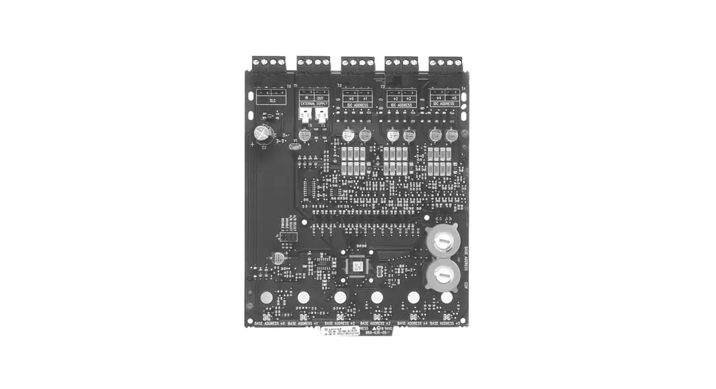 Notifier Xp6-ma Six Zone Interface Module Instruction Manual