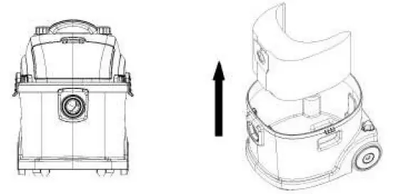 Electrolux Z 930 Flexio Power Wet and Dry Vacuum Cleaner - DUST BAG