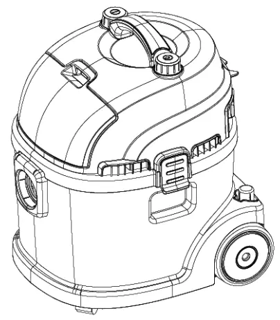 Electrolux Z 930 Flexio Power Wet and Dry Vacuum Cleaner