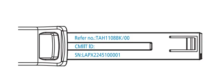 Model, Serial number and Safety information.
