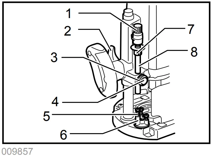 makita RP1800 Router - FUNCTIONAL DESCRIPTION 1