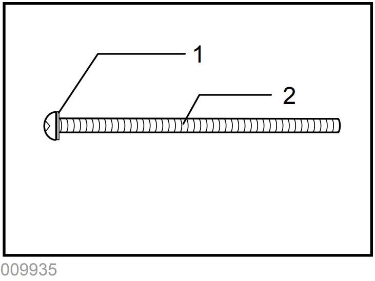 makita RP1800 Router - screw 2