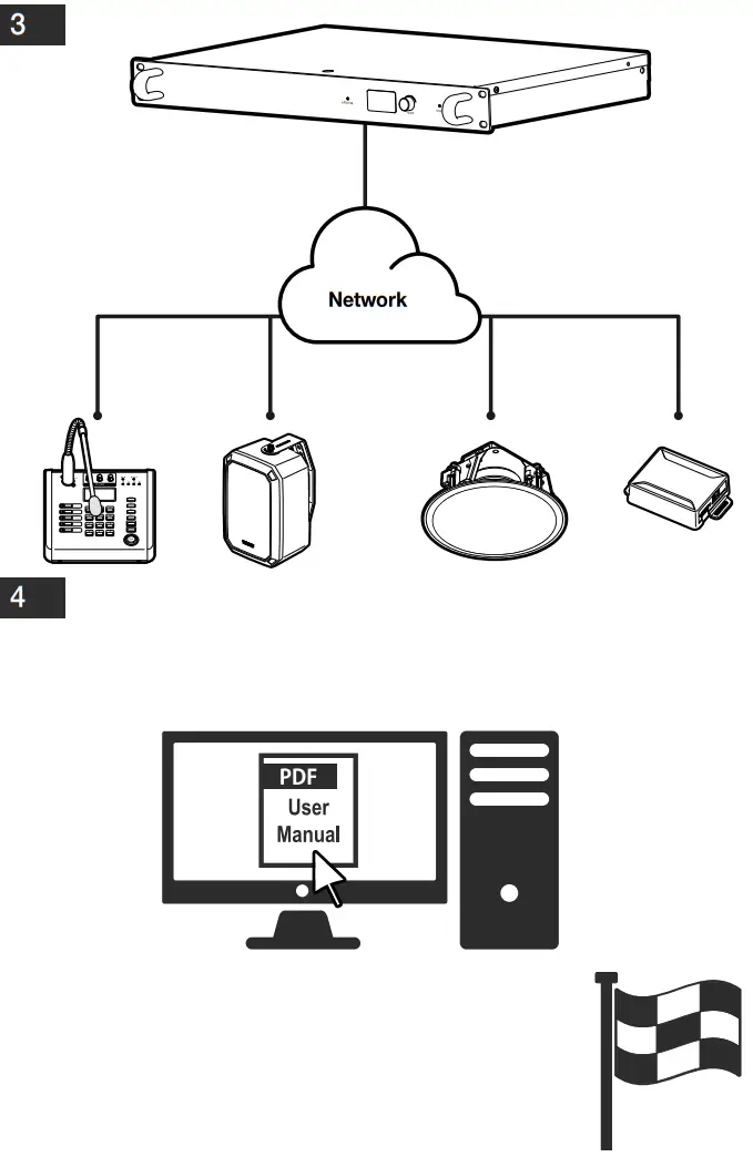 WISeNeT SPA-S1000 Audio Server - INSTALLATION1