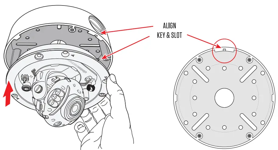 Clinton Electronics VX IR Series Vandal X Outdoor Dome Camera - CAMERA