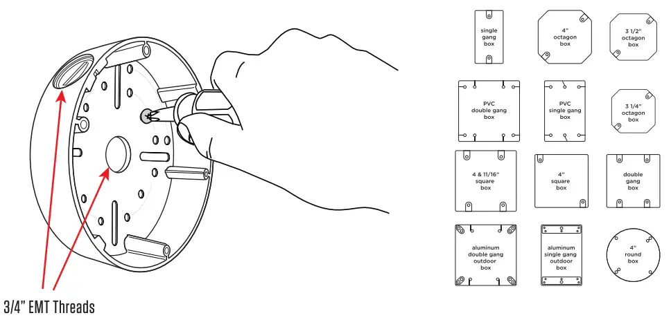 Clinton Electronics VX IR Series Vandal X Outdoor Dome Camera - DISASSEMBLE2