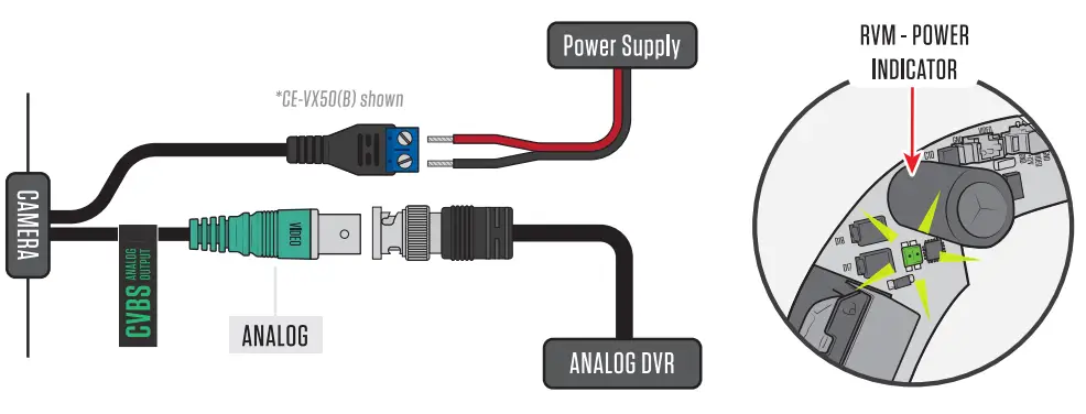 Clinton Electronics VX IR Series Vandal X Outdoor Dome Camera - DISASSEMBLE3
