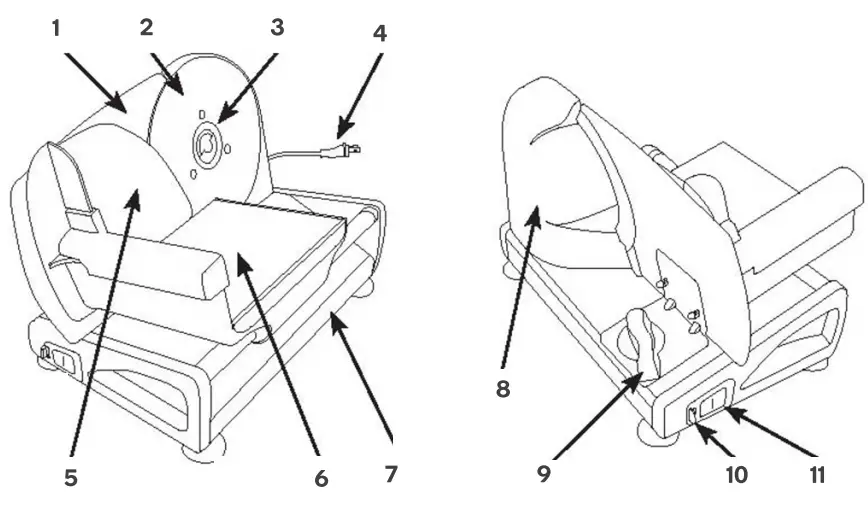 kogan KA2METSLICA 200W Electric Deli Meat and Food Slicer-1