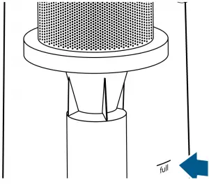 Bissell-2488-Emptying-Dirt-Tank-illustration