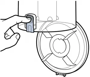 Bissell-2488-Emptying-Dirt-Tank-illustration