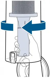 Bissell-2488-Emptying-Dirt-Tank-illustration
