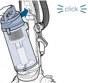 Bissell-2488-Emptying-Dirt-Tank-illustration