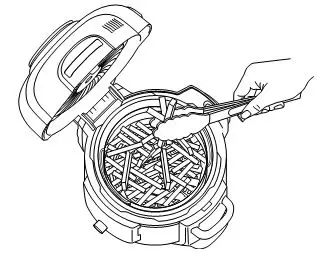 Ninja OP300 Foodi Tendercrisp Pressure Cooker - Add ingredients to the Cook & Crisp