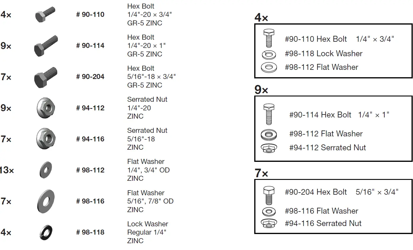 Assembly Fastener Bag 01