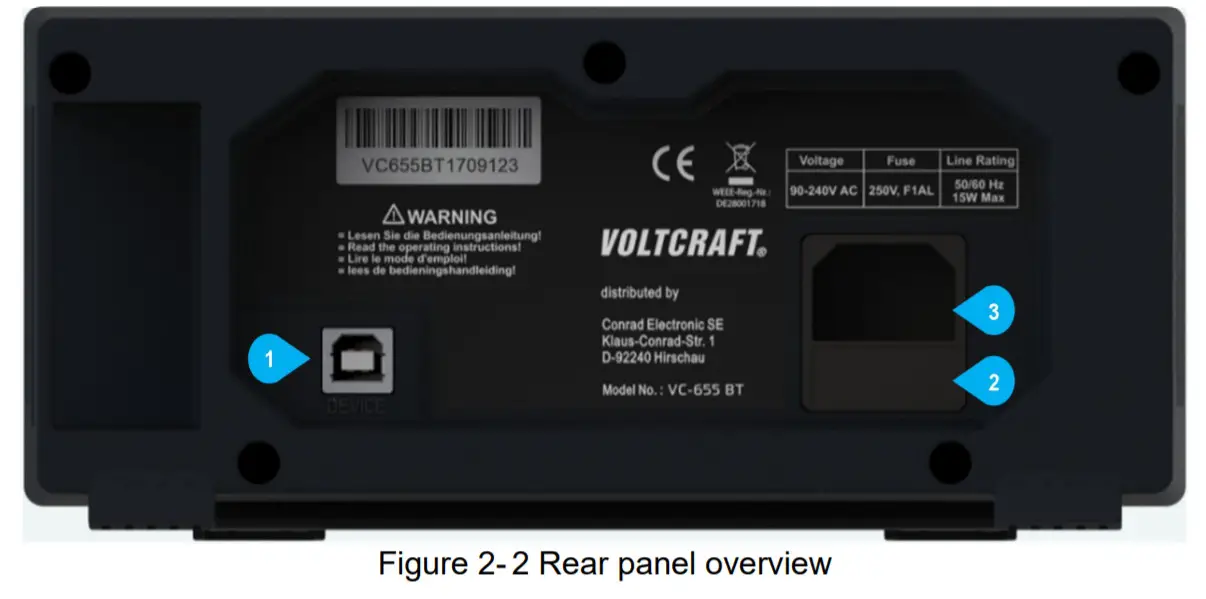 VOLTCRAFT VC 655 Digital Multimeter -figure 4