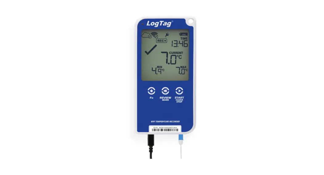 Logtag Utred30-wifi Vaccine Monitoring Data Logger User Guide