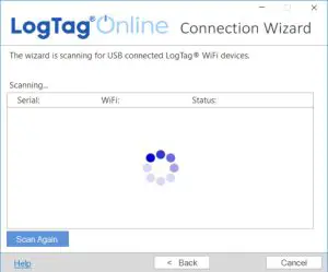 LogTag Utred30-WiFi Vaccine Monitoring Data -The Wizard will now