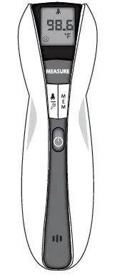 VERIDIAN 09-349 Infrared Forehead Thermometer image