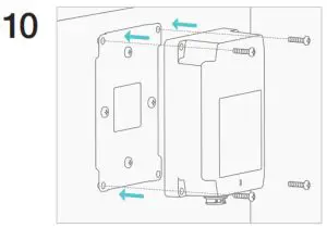 samsara AG24 Asset IoT Gateway - Mount AG onto mounting plate with 4