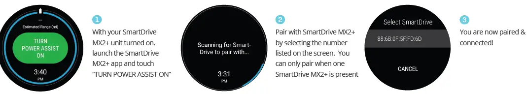 permobil PushTracker E2 Smart Watch-fig4