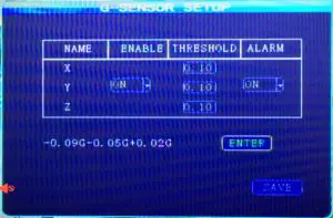 Mobile Video Computing Solutions MRA29 Mobile Digital Video - G-sensor