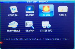 Mobile Video Computing Solutions MRA29 Mobile Digital Video - setup menu