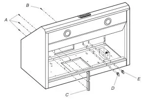 MAYTAG UXB1200YS 585 CFM and 1170 CFM Internal Blower for Range Hoods - figure 2