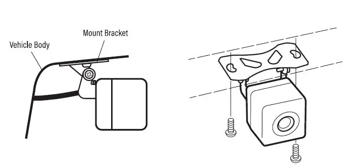 BOSS CAM18 High Resolution Color Mini Rear-View Camera 2