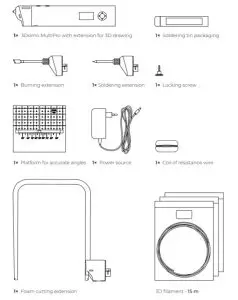 3D SIMO RB-Dsi 18 MultiPro 3D Pen and Foam Cutter - figure 2