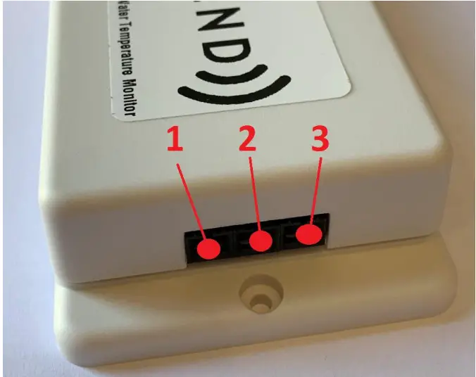 WAVETREND Sigfox Water Temperature Monitor- Connecting sensors to the device