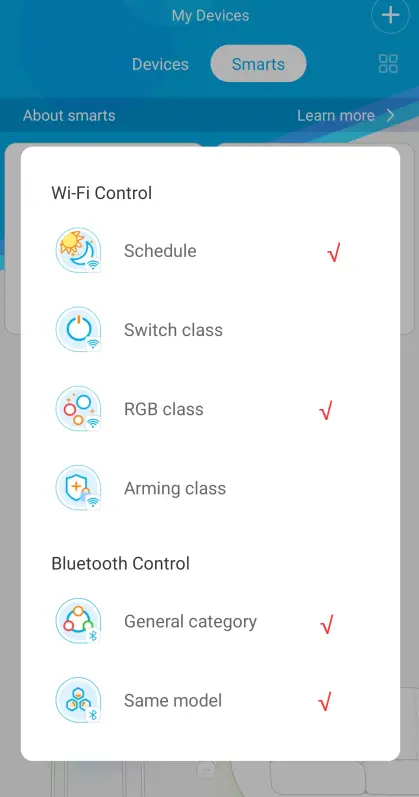 group control for Govee strip lights