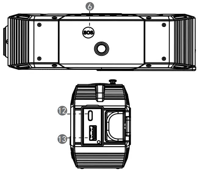 Quanzhou Phaong Electronics ER20 Pro Emergency Radio - Features2