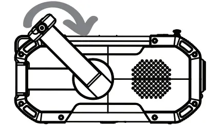 Quanzhou Phaong Electronics ER20 Pro Emergency Radio - power